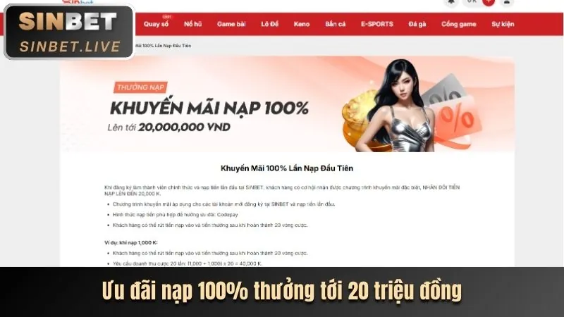 Khuyến mãi độc quyền gacam67